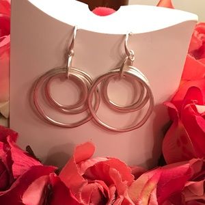 Beautiful silver earrings
